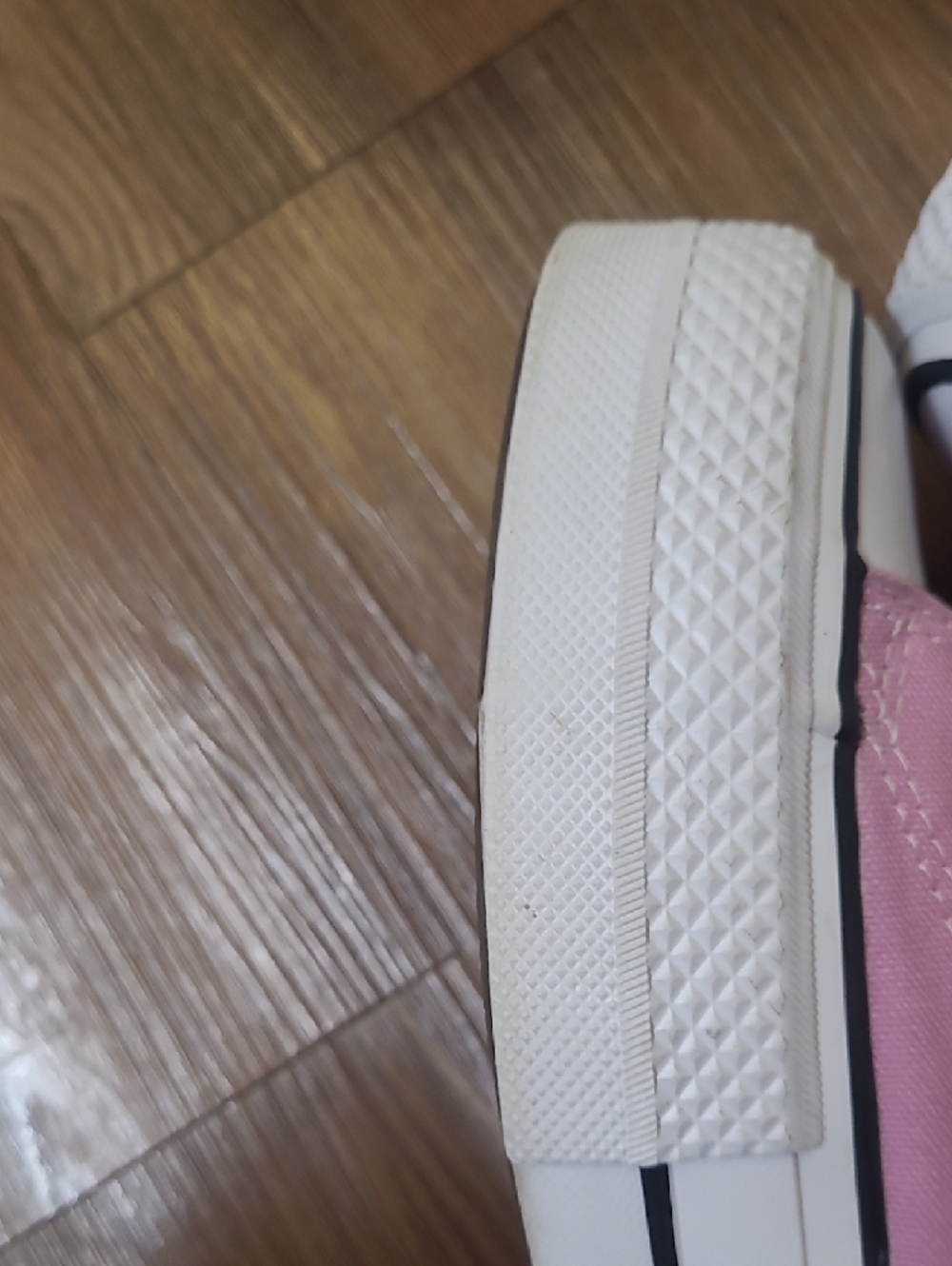 Converse Pink & White Low Top Sneakers - Picture 13 of 16